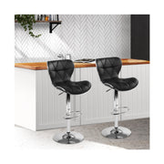 Artiss Set of 2 Pu Leather Bar Stools