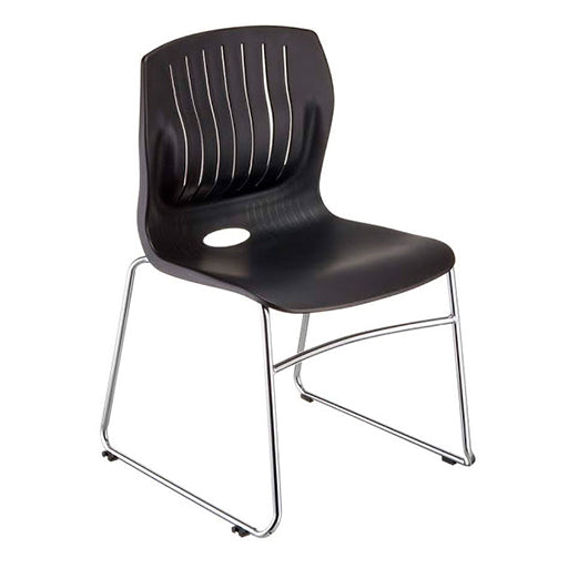 Curve Light Weight Visitor Chair With Durable Standard Sled Base