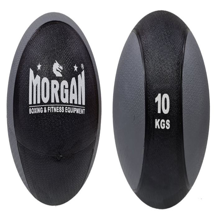 Morgan 2-Tone Commercial Rubber Medicine Ball Set Of 5 (3 + 4 + 5 + 7 + 10Kg)