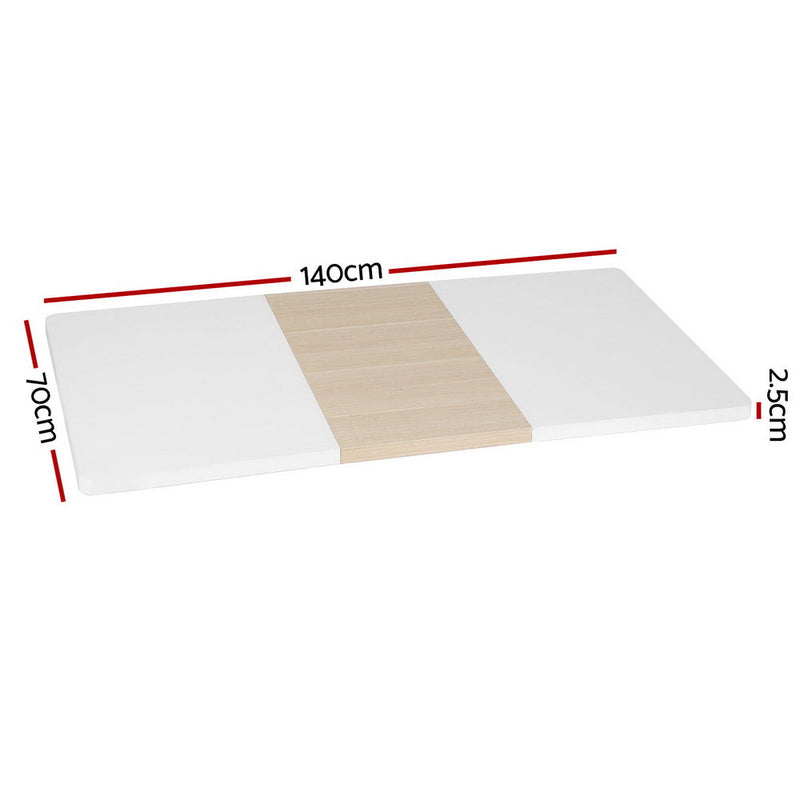 Artiss Standing Desk Top Whtie Pine