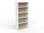 EkoSystem Bookcase 1800mm White Melamine