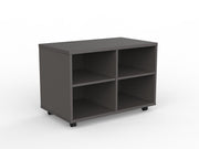 EkoSystem Mobile Bookcase Caddy Charcoal