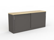 EkoSystem Credenza Charcoal Melamine 1600mm