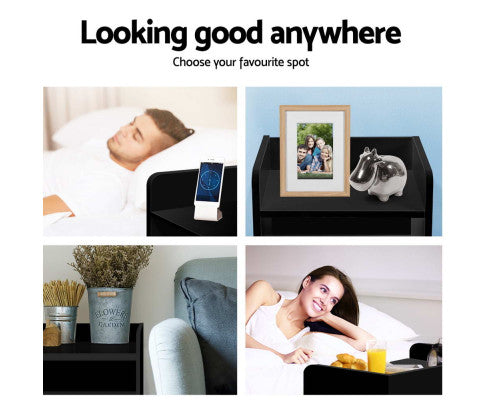 Artiss Bedside Table Drawer