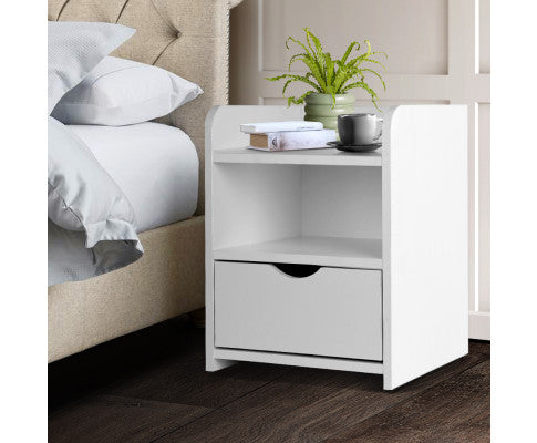 Artiss Bedside Table Drawer