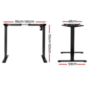 Artiss Electric Standing Desk Frame Only Height Adjustable