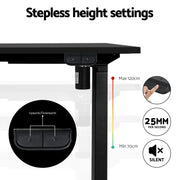 Artiss Electric Standing Desk Frame Only Height Adjustable