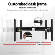 Artiss Electric Standing Desk Frame Only Height Adjustable