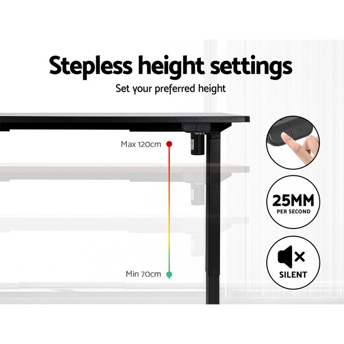 Artiss Standing Desk Motorised Adjustable Desk 140CM