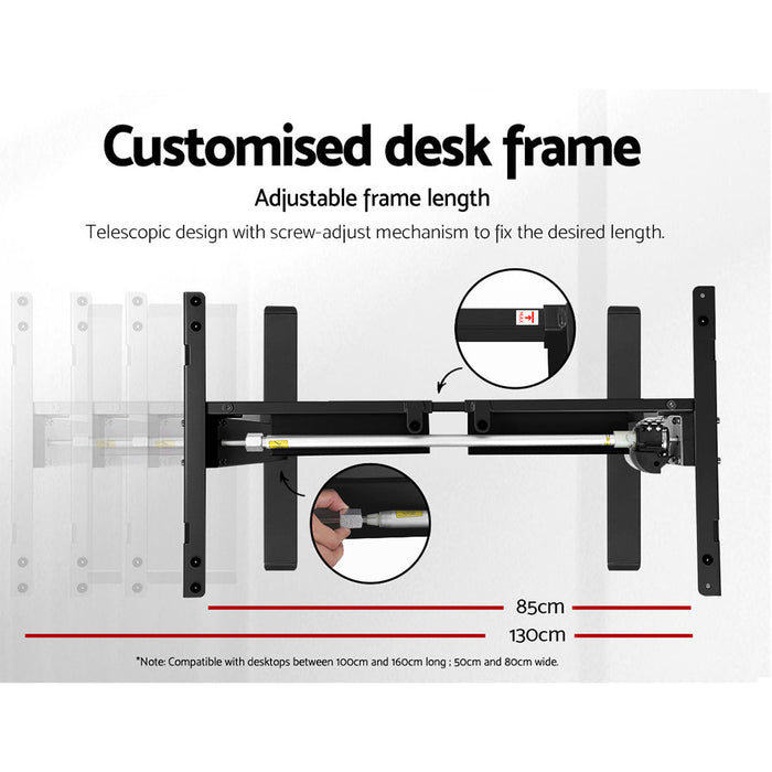 Artiss Standing Desk Motorised Adjustable Desk 140CM