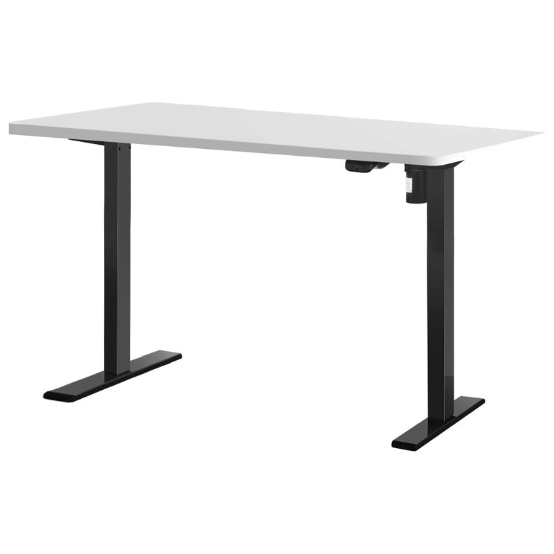 Artiss Standing Desk Motorised Adjustable Desk White Black