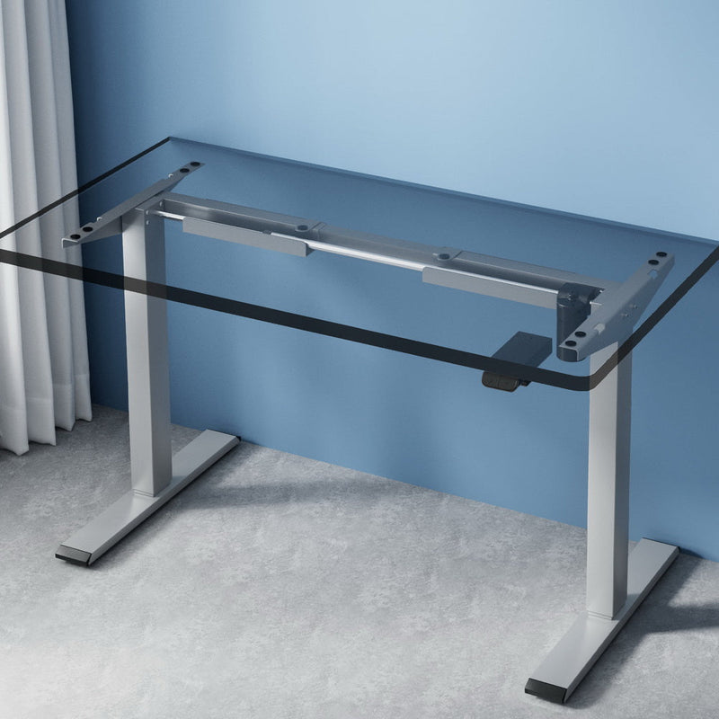 Artiss Electric Standing Desk Frame Only Height Adjustable