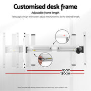 Artiss Electric Standing Desk Frame Only Height Adjustable