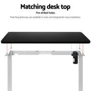Artiss Electric Standing Desk Frame Only Height Adjustable