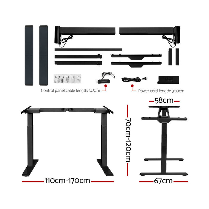 Artiss Standing Desk Motorised Dual Motor