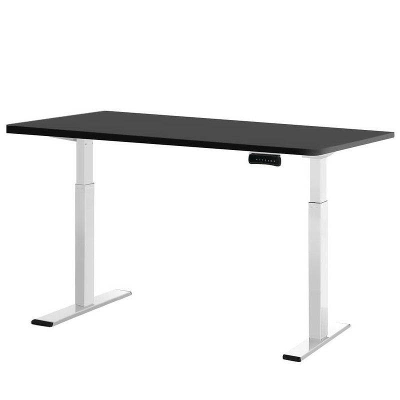 Artiss Standing Desk Motorised Dual Motor 140CM Black White