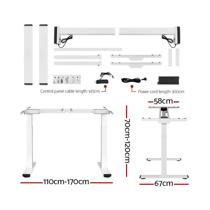 Artiss Standing Desk Motorised Dual Motor