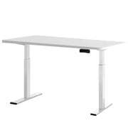Artiss Standing Desk Motorised Dual Motor 140CM White White