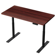 Artiss Standing Desk Motorised Electric Dual Motor Height-adjustable 120cm Walnut Black