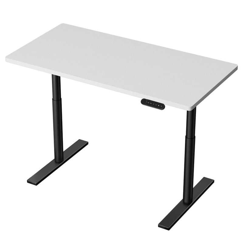 Artiss Standing Desk Motorised Electric Dual Motor Height-adjustable 120cm White Black