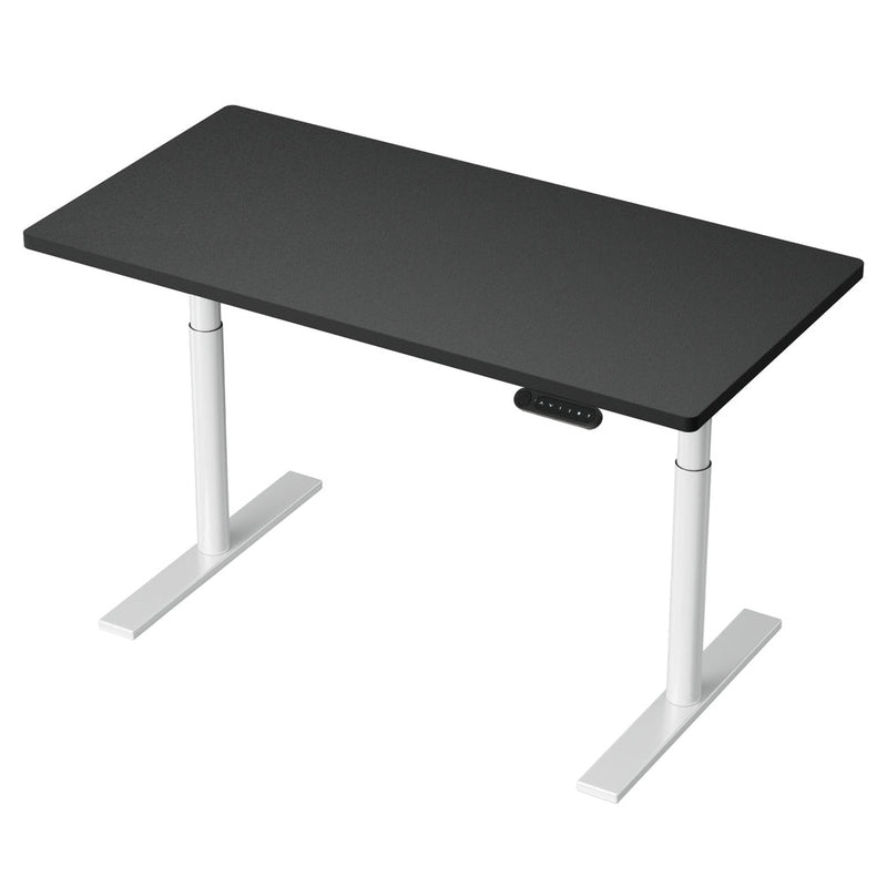 Artiss Standing Desk Motorised Electric Dual Motor Height-adjustable 120cm Black White