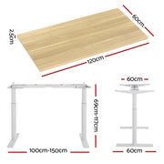 Artiss Standing Desk Motorised Electric Dual Motor Height-adjustable