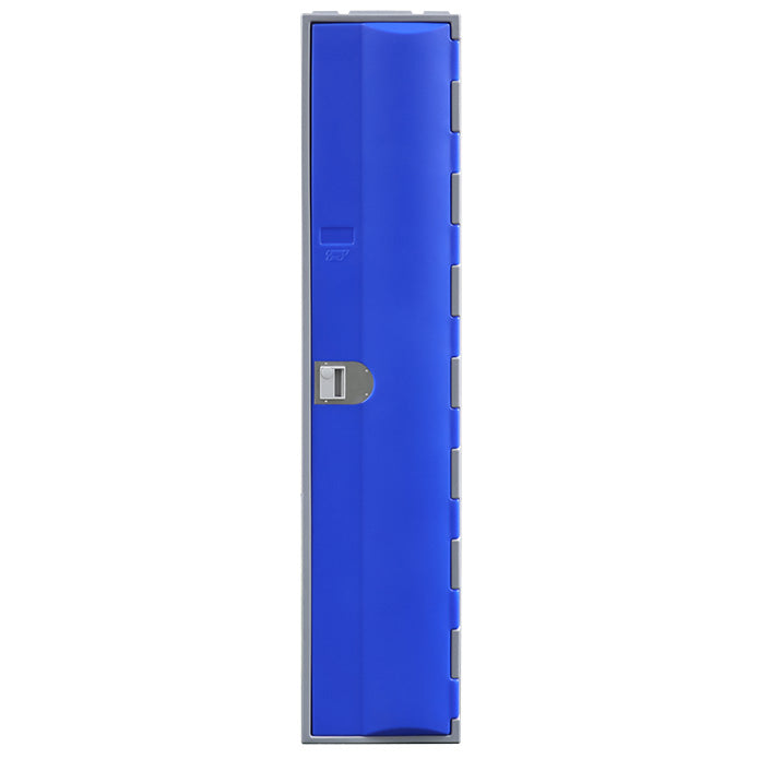 Steelco Heavy Duty HDPE Locker - Full Height Single Door Navy Blue
