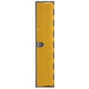 Steelco Heavy Duty HDPE Locker - Full Height Single Door Yellow