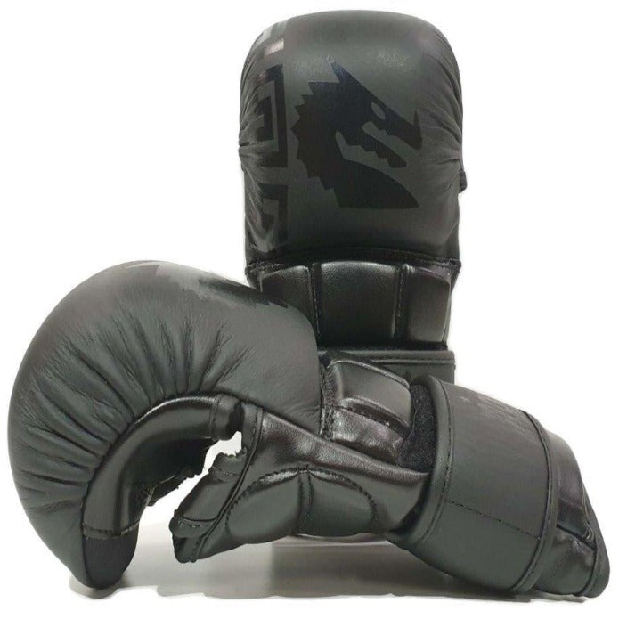 Morgan B2 Bomber Leather Shoto MMA Sparring Gloves