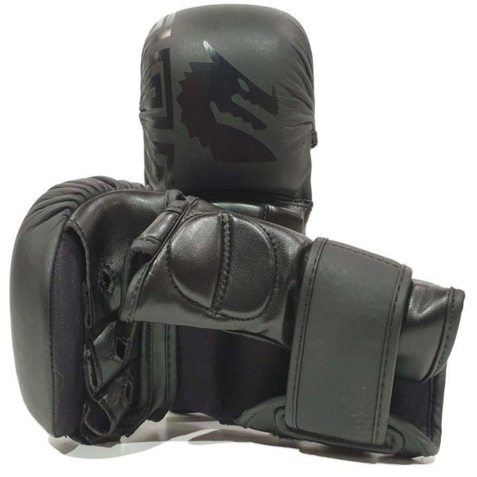 Morgan B2 Bomber Leather Shoto MMA Sparring Gloves