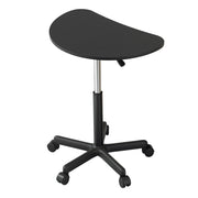 Artiss Laptop Desk Portable Height Adjustable Table Caster Wheels 60CM Black Default Title