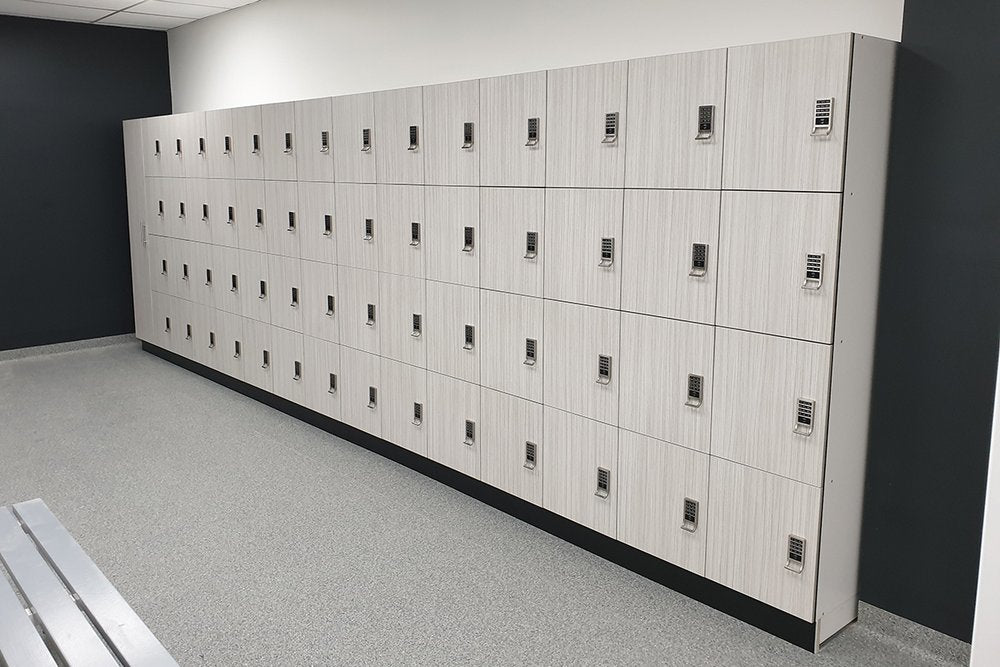 Steelco Laminated School and Gym Commercial Lockers