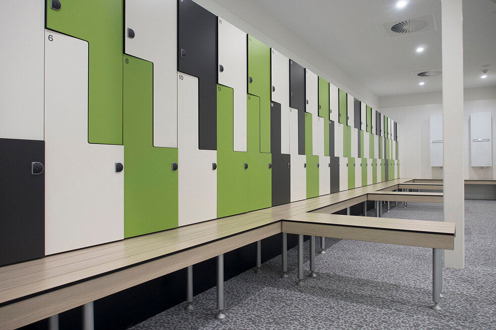 Steelco Laminated School and Gym Commercial Lockers