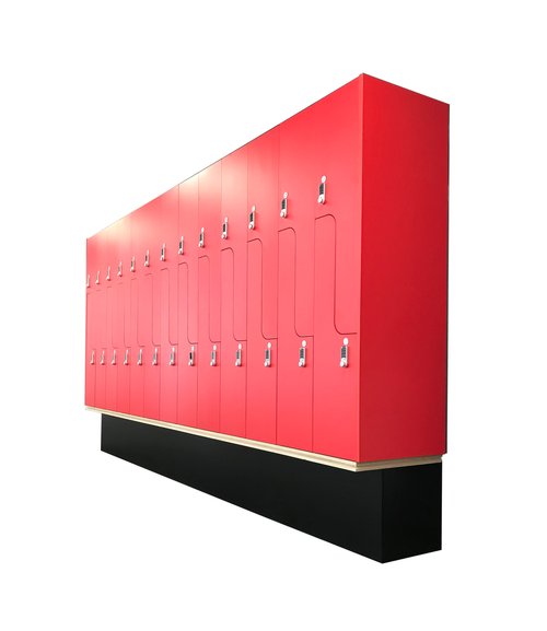 Steelco Laminated School and Gym Commercial Lockers