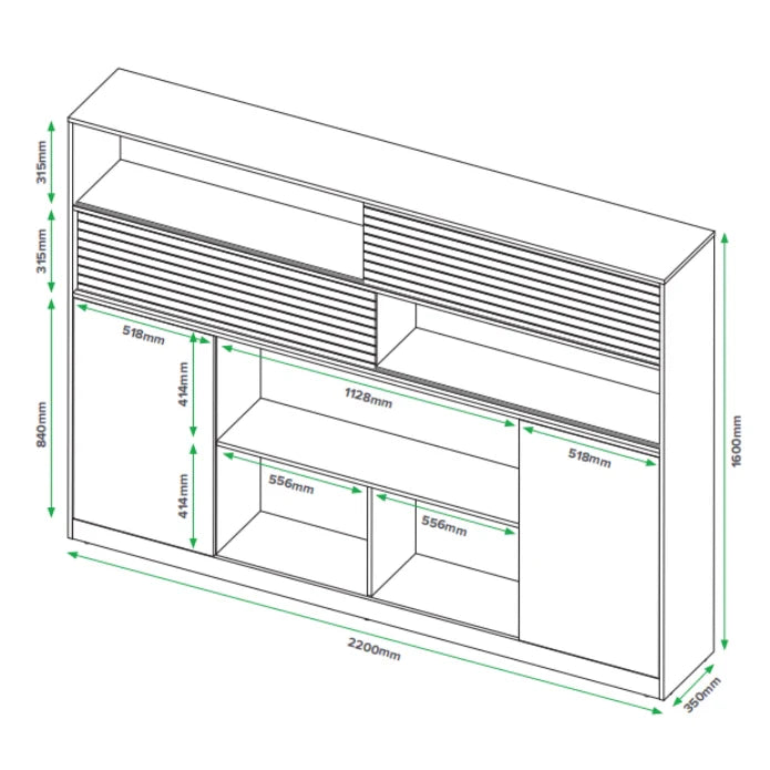 Norba Bookcase