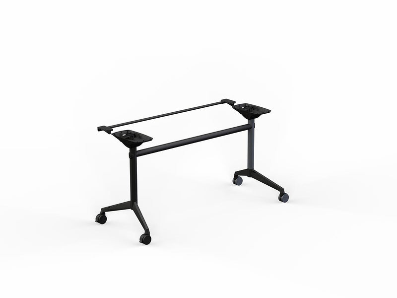 Modulus Flip Table Frame All Black 1500mm-1900mm