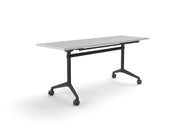 Modulus Flip Table All Black 1800mmX600mm White
