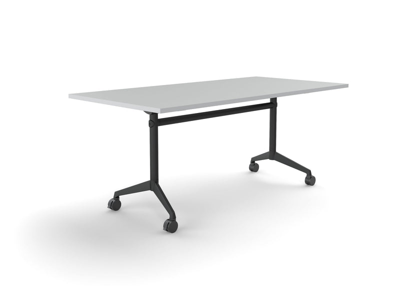 Modulus Flip Table All Black 1800mmX900mm White