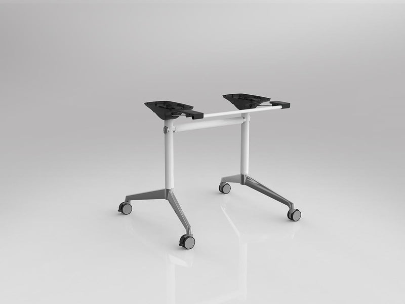Modulus Flip Table Frame 1800mm-2200mm Large White