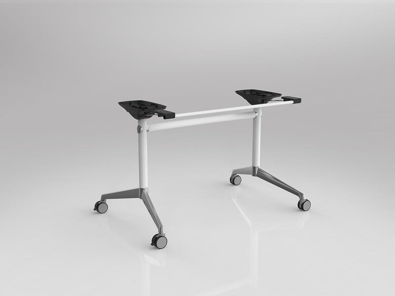 Modulus Flip Table Frame 900mm-1300mm Large White