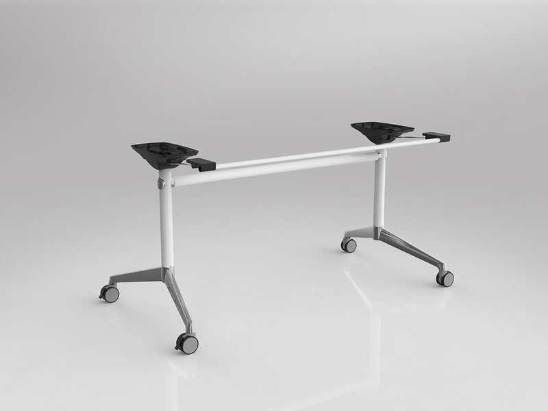 Modulus Flip Table Frame 1200mm-1600mm Large White