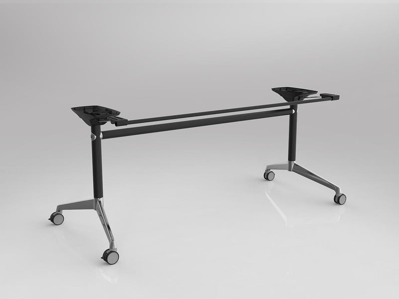 Modulus Flip Table Frame 1800mm-2200mm Large Black