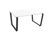 Motion Coffee Table Straight White Lacquer