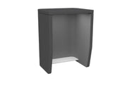 Motion Link Wall Mounted Phone Booth Lecquered White