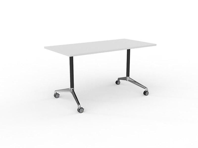 Modulus Castor Leg Meeting Table 1500mmX750mm White