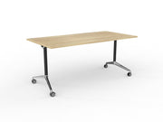 Modulus Castor Leg Meeting Table 1800mmX900mm Natural Oak