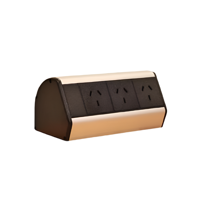 Horizontal Desktop Power Outlet