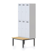 Locker Seat & Stand 3 Lockers – 915mm W Overall