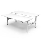Rapidline Height Adjustable Halo+ Back to Back Workstation