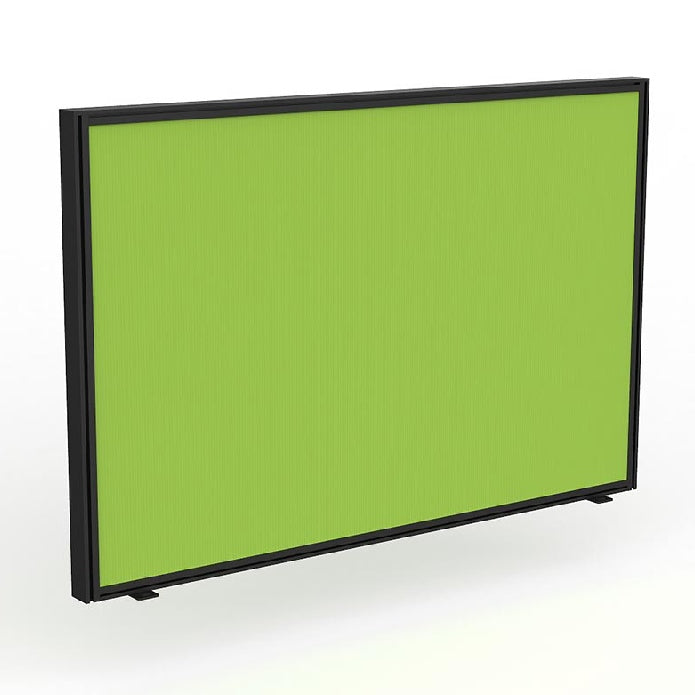 Studio Screen for Agile Shared Desk Black Powdercoat